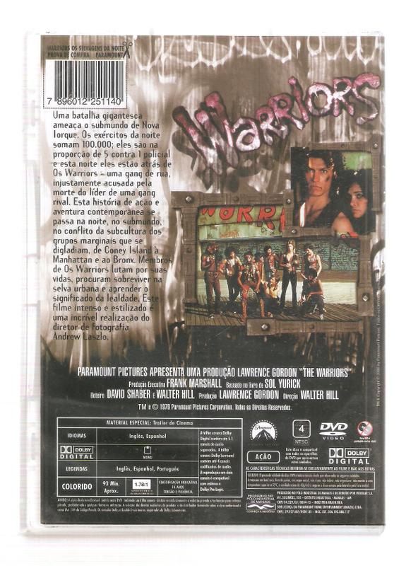 ミュージック RED WARRIORS TV SHOWS AND MORE DVD Dvd warriors - os selvagens da noite em Promoção | Ofertas na